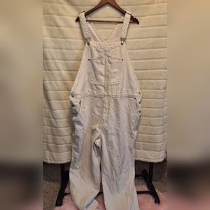Old Navy Cream Denim Overalls